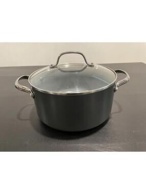 GreenPan Valencia Pro Magneto Induction Ceramic Nonstick 5 Qt Stock Pot